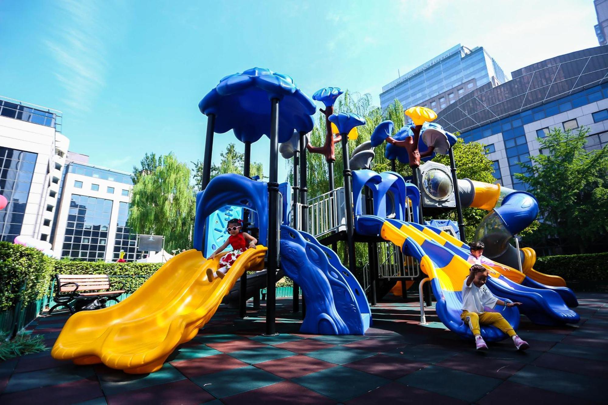 Kempinski Hotel Beijing Yansha Center Ngoại thất bức ảnh